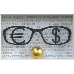 Volker Kühn "Money Makes the world Go Around" | Original 3D-Bild inkl. Rahmen - Bild 2