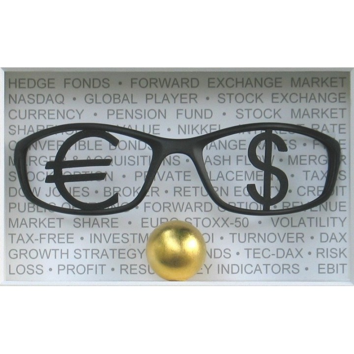 Volker Kühn "Money Makes the world Go Around" | Original 3D-Bild inkl. Rahmen - Bild 2