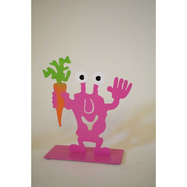 Patrick Preller: Monsterkollege Karotte | Metallskulptur - Bild 1