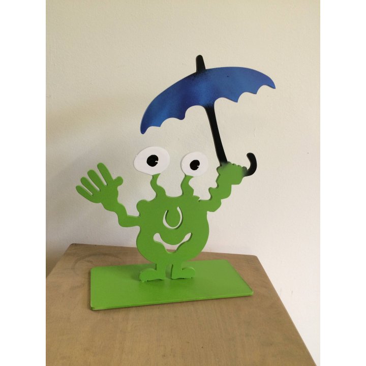 Monsterkollege mit Regenschirm | Patrick Preller - Bild 1