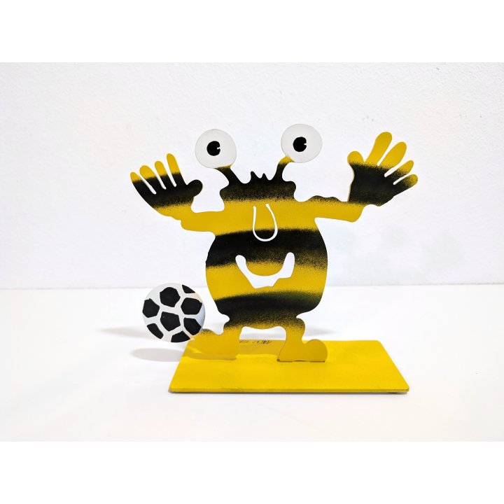 Patrick Preller: Monsterkollege Fußball - Metallskulptur - Bild 1