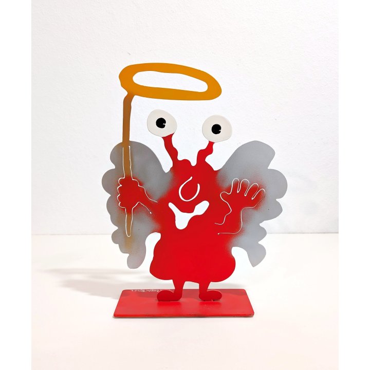 Patrick Preller: Monster TOGO Engel | Metallskulpur - Bild 1