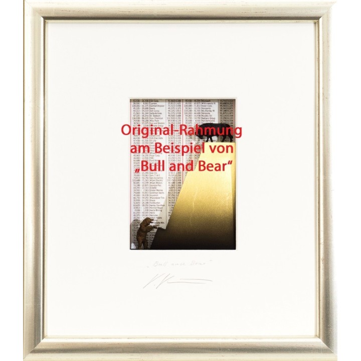 Volker Kühn "Schnee in Dalmatien" Original Bild