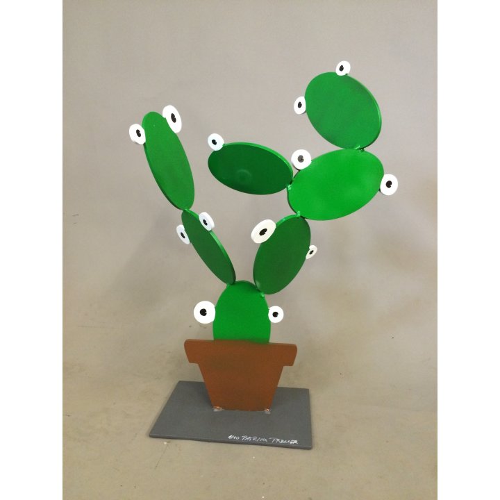 Zertifiziert: Patrick Preller Original Skulptur * Kaktus