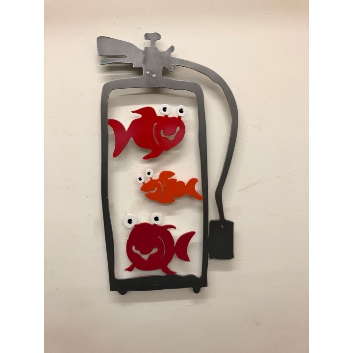 Feuerlöscher "Fische" | Patrick Preller - Bild 1