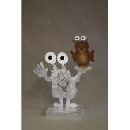 Gartenmonster mit Eule | Patrick Preller - Bild 1