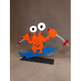 Skifahrer