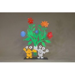 Blumenstrauß mit zwei Monstern | Patrick Preller - Bild 1