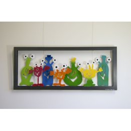 In der Bar | Metall-Skulptur - Bild 1