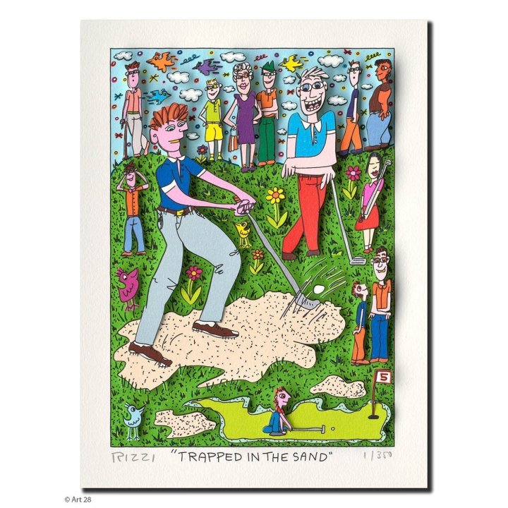 James Rizzi - Trapped in the sand - Bild 1