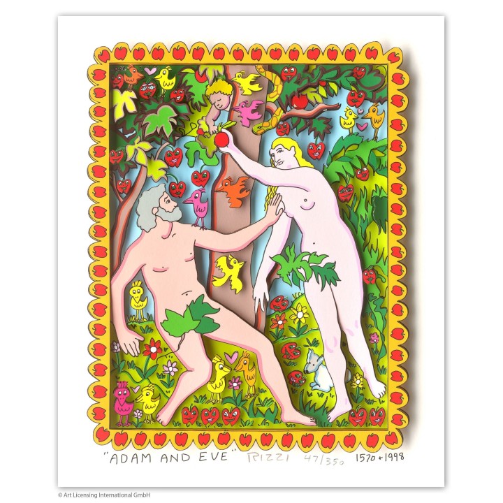 James Rizzi - Adam and Eve - Bild 1