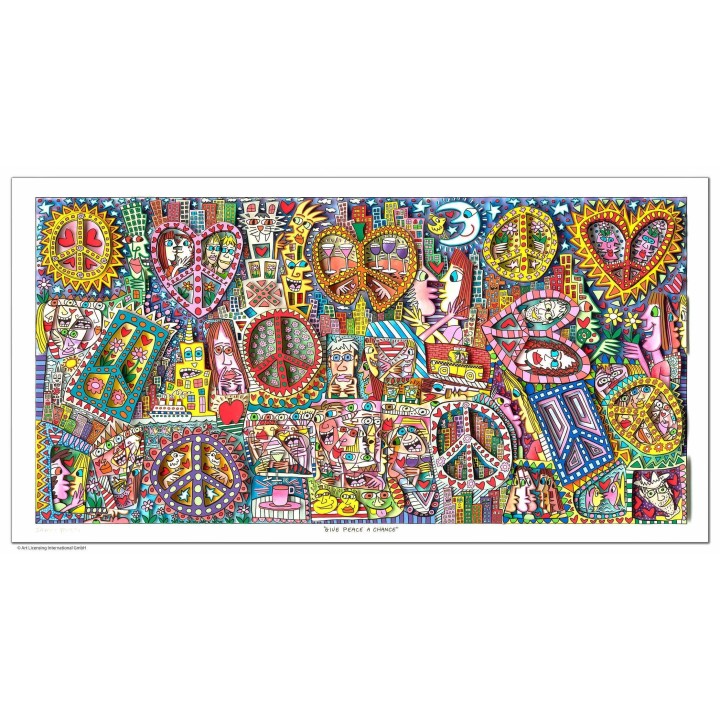 James Rizzi - "Give peace a chance" - Bild 1