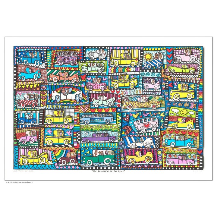 James Rizzi - The romance of the road - Bild 1
