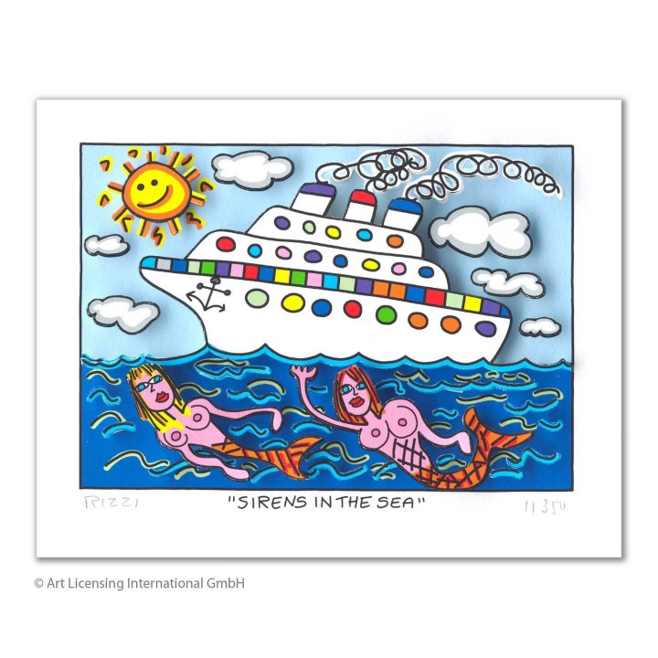 James Rizzi - "Sirens In The Sea" - Bild 1