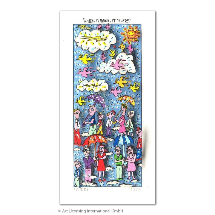 James Rizzi - When it rains