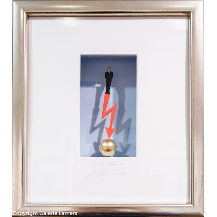 Volker Kühn "Voller Energie" Original Bild