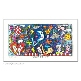 James Rizzi - We love the moon - Bild 1