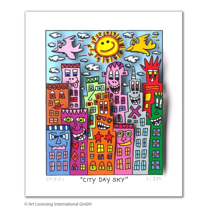 James Rizzi - City Day Sky - Bild 1