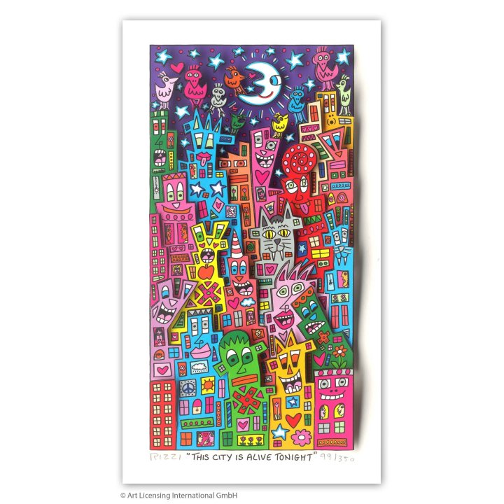 James Rizzi - This City is Alive Tonight - Bild 1