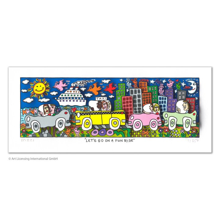 James Rizzi - Let's go on a fun ride - Bild 1