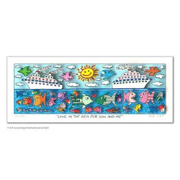 James Rizzi - "Love in the sea for you and me" - Bild 1