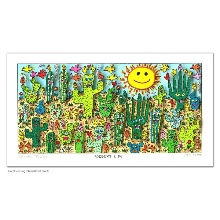 James Rizzi - Desert Life - Bild 1