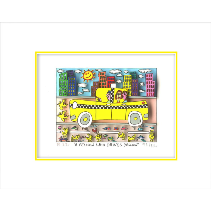 James Rizzi - "A fellow who drives yellow" - Bild 1