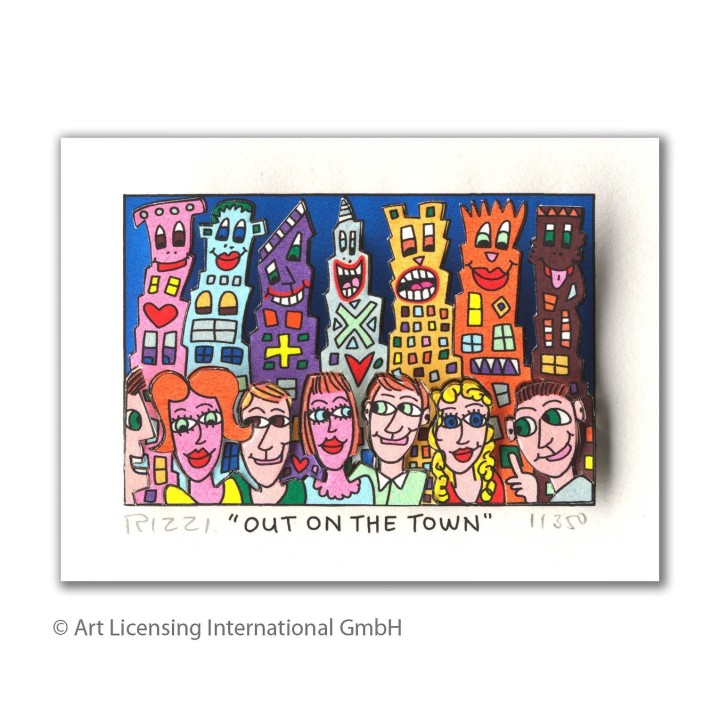 James Rizzi - Out on the town - Bild 1