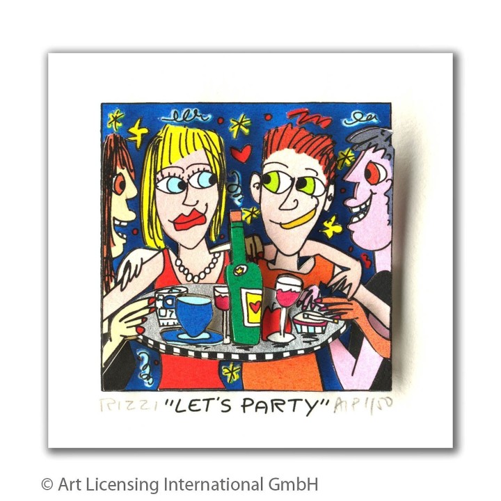 James Rizzi - "Let's party" - Bild 1