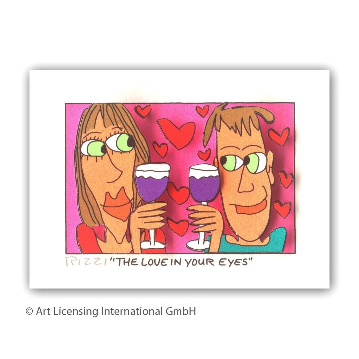 James Rizzi - The Love in your Eyes - Bild 1