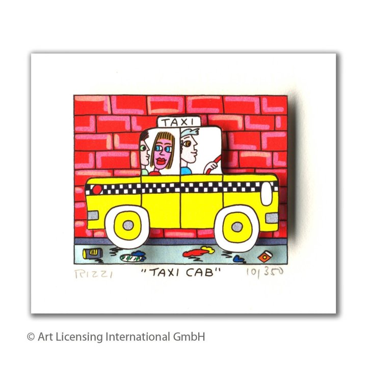 James Rizzi - Taxi Cab - Bild 1