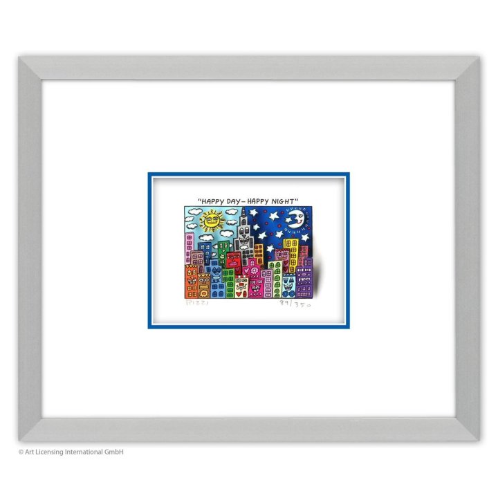 James Rizzi - HAPPY DAY - HAPPY NIGHT - Bild 1