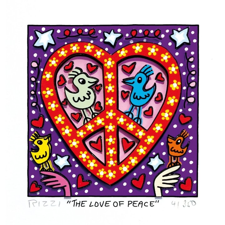 James Rizzi - The Love Of Peace - Bild 1