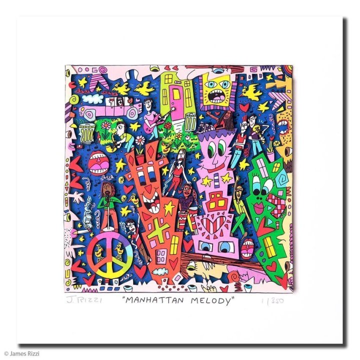 James Rizzi - Manhattan melody - Bild 1