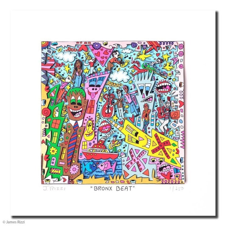 James Rizzi - Bronx beat - Bild 1