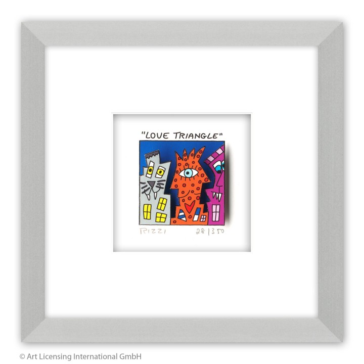 James Rizzi - LOVE TRIANGLE - Bild 1