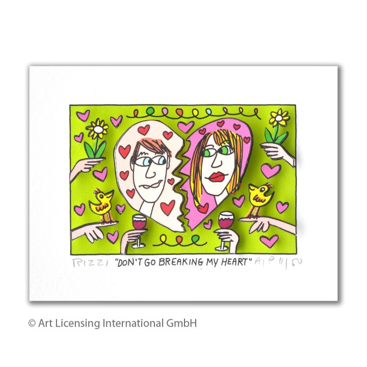 James Rizzi - Don't go breaking my heart - Bild 1