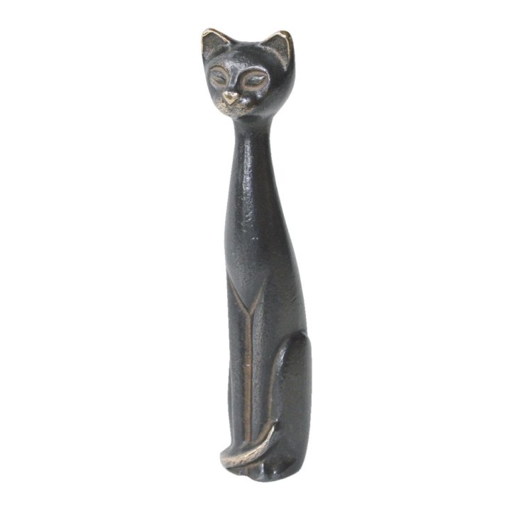 Sitzende Katze