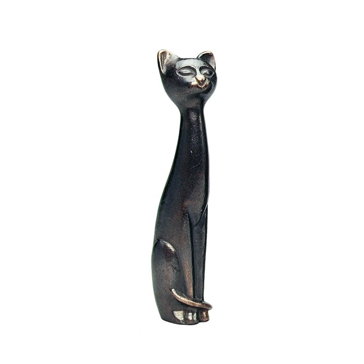 Sitzende Katze