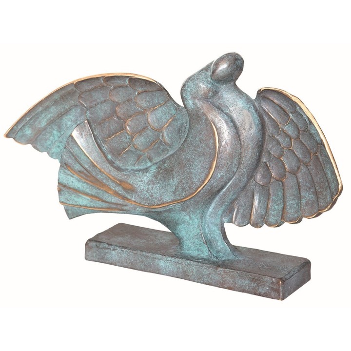 Bronzefigur Taubenpaar| Raimund Schmelter - Bild 1