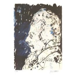 Armin Mueller-Stahl: "Mozart - die kleine Nachtmusik" handsigniertes Original - Bild 1
