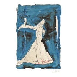 Pina Bausch - Es kann fast alles Tanz sein | handsigniertes Original - Bild 1