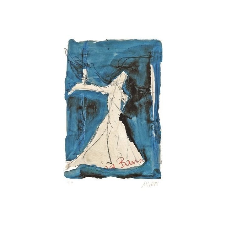 Pina Bausch - Es kann fast alles Tanz sein | handsigniertes Original - Bild 1