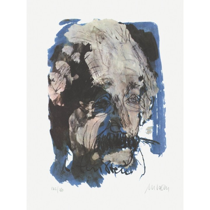 Armin Mueller-Stahl "Albert Einstein" handsigniertes Original - Bild 1