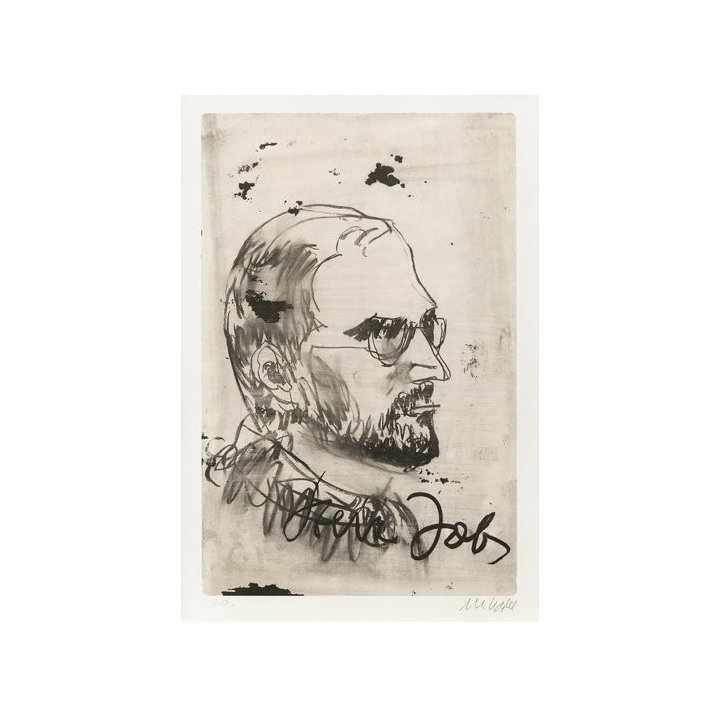 Steve Jobs | handsigniertes Original - Bild 1