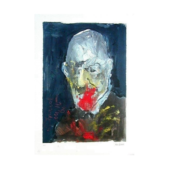 Sigmund Freud | handsigniertes Original - Bild 1