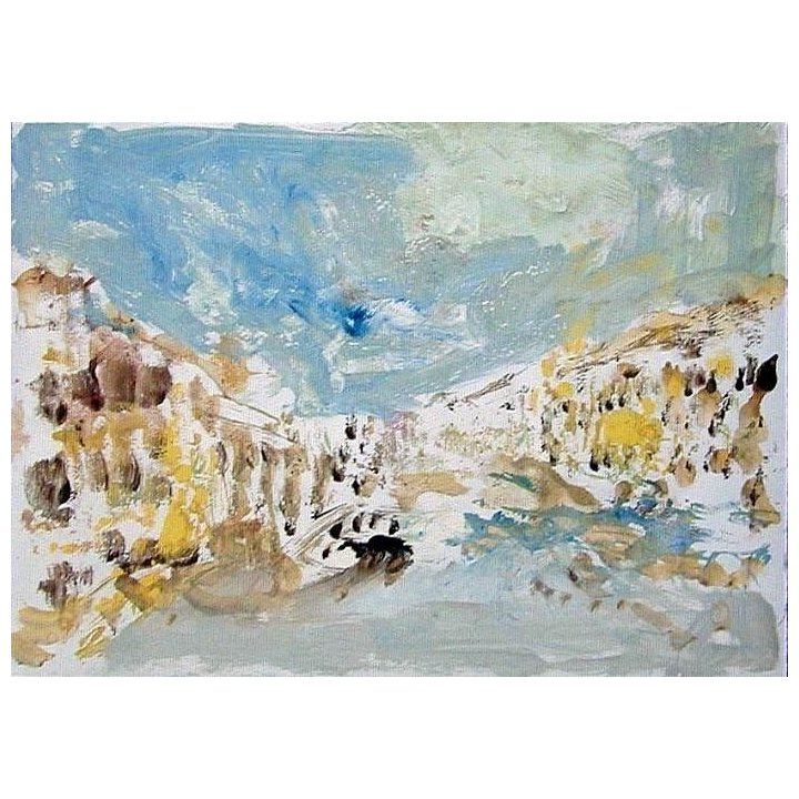 Armin Mueller-Stahl "Venedig" handsigniertes Original - Bild 1