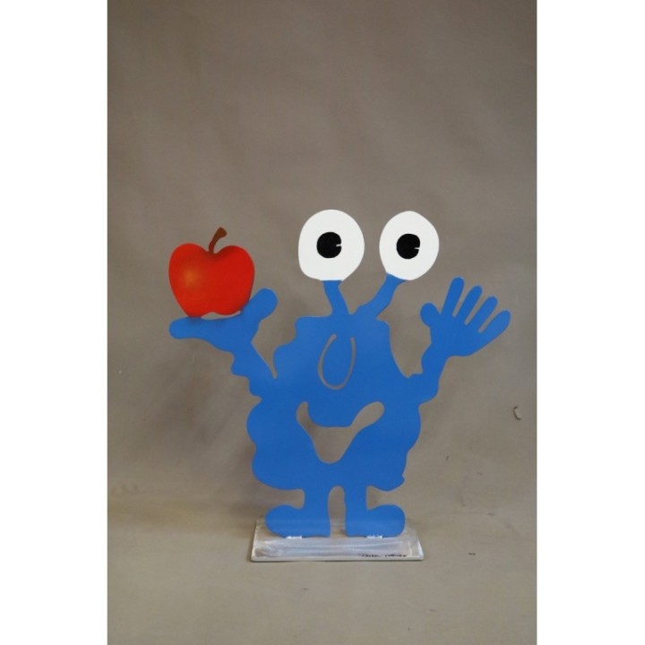 Gartenmonster mit Apfel | Patrick Preller - Bild 1