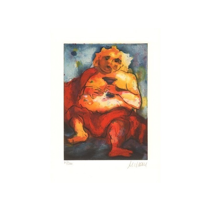 Bacchus | handsigniertes Original - Bild 1