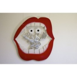 Im Mund | Metall-Skulptur - Bild 1
